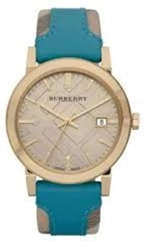 burberry haymarket watch band|Burberry BU9018 Women's Swiss Haymarket Check Fabric and .